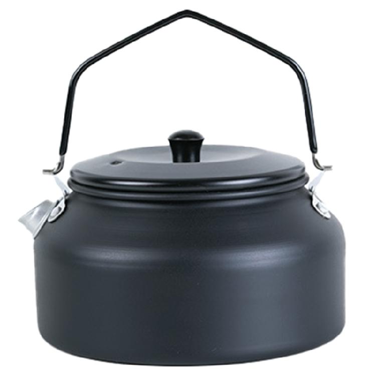 Outdoor Camping Coffee and Teas Kettle Portable Teapot Aluminum  Camp Teas Coffee Pots Water Boilers for Picnics