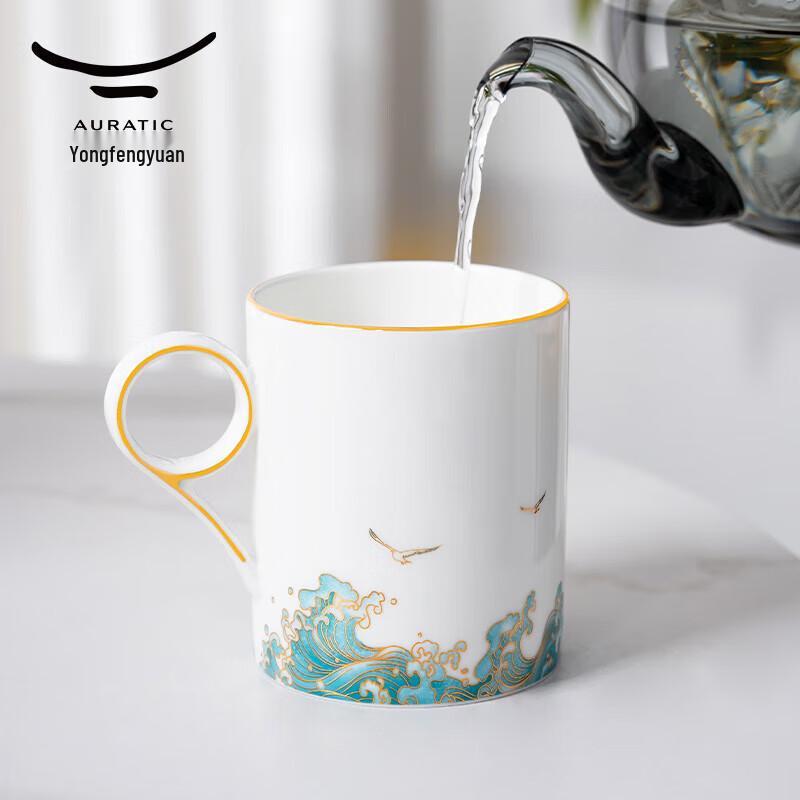 Yongfengyuan Hai Kuotian Gao 350ml Ceramic Mug with Gift Box