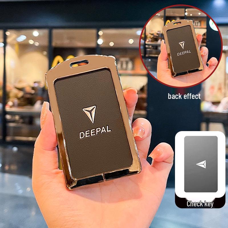 Changan Deep Blue SL03 Metal NFC Car Key Card Holder Set OPP Bag