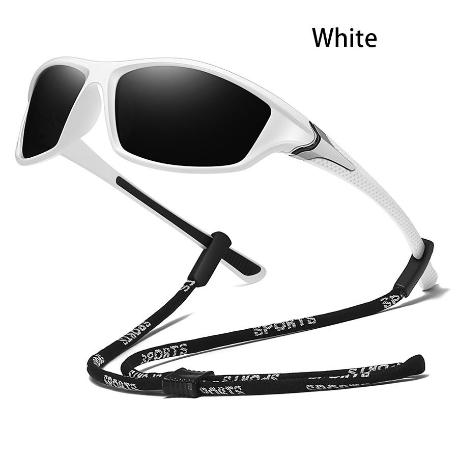 With Chain Vintage Sports Sunglasses Men Women Fishing Driving Running Cycling Mountaineering Fashion Sport Outdoor Sun Glasses 7