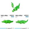 Latex Dog Sound Toy With Chew Resistant Crocodile Design For Active Pets