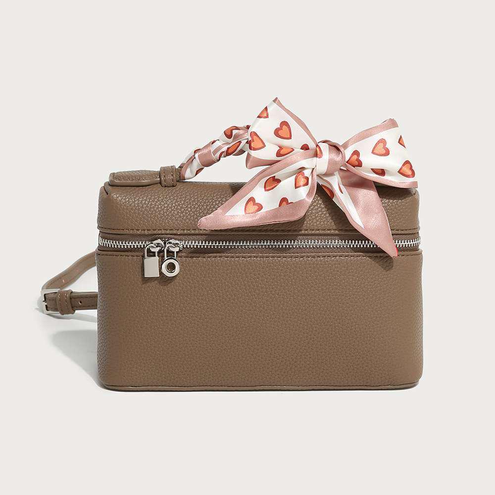 

Женские сумки через плечо и через плечо, а также сумки для ланча весна/лето 2024 года из высококачественной ткани хаки