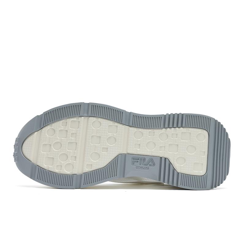 New FILA PIONIERE Pioneer Abrasion Resistant, Breathable, Lightweight Low Top Training Shoes Men's White Gray F12M521108FWB