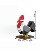 Top-Grade Knew Premium-Quality Built First-Class 3D Top-Grade Animal Construction-Kit Superior-Grade Elephanthippolionleopard Tiny Scale