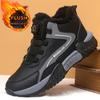 Men's Large Size Snow Boots Winter Hiking Boots Outdoor Boots High-Top Ankle Boots