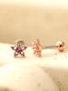 Minimal Piercing Candy Cubic Star Surgical Labret Piercing