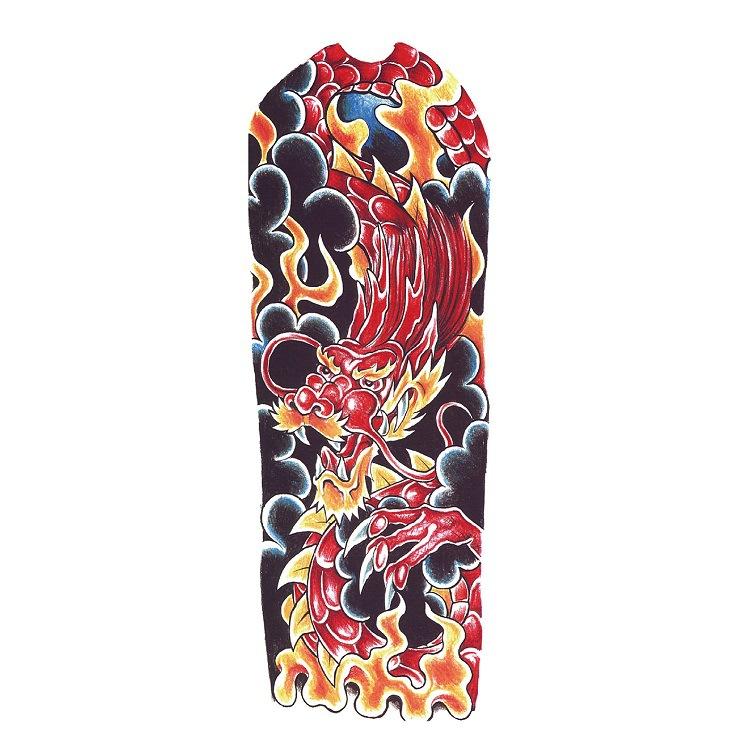 Full Arm Tattoo Sticker Large Flower Arm Waterproof Tattoo Sticker Full Arm Simulation Tattoo Amazon Set Single Piece Tattoo