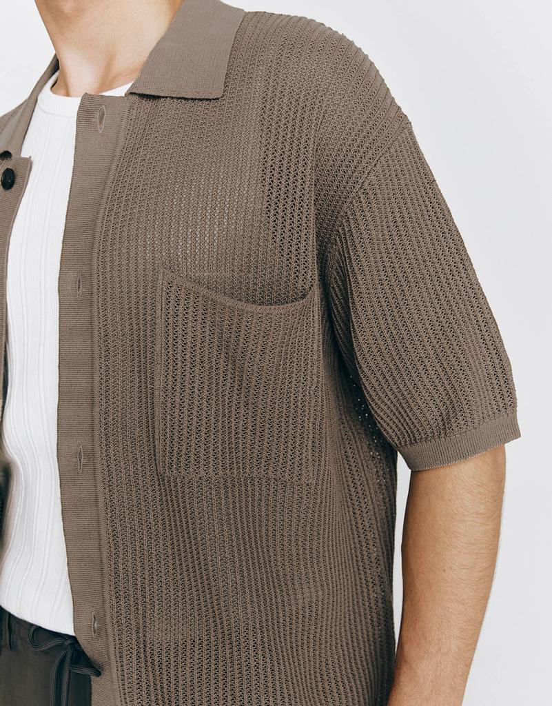 CONCEPTS1ONE Crochet Short Sleeve Cardigan 10055533/055533 [2Color]