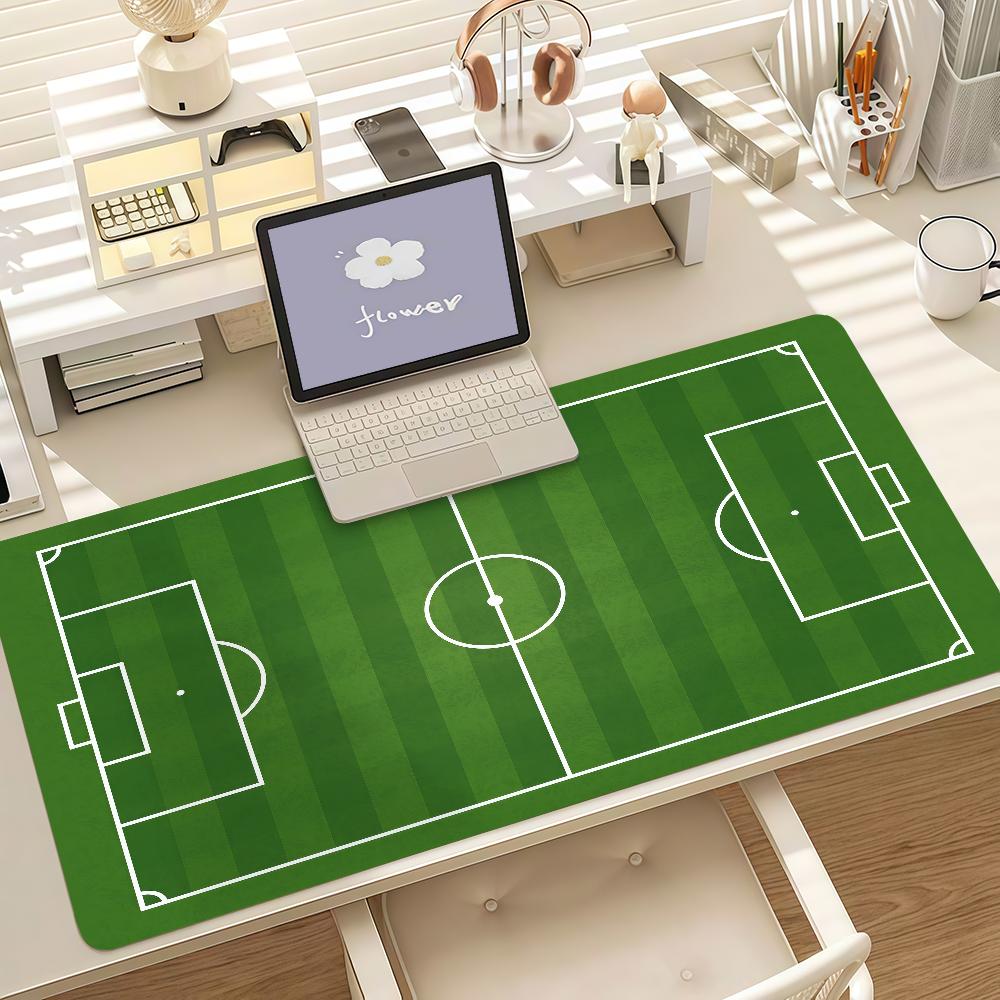Football Field Mouse Pad Anti Slip Rubber Edge Locked Thickened Laptop Gaming Desk Mat