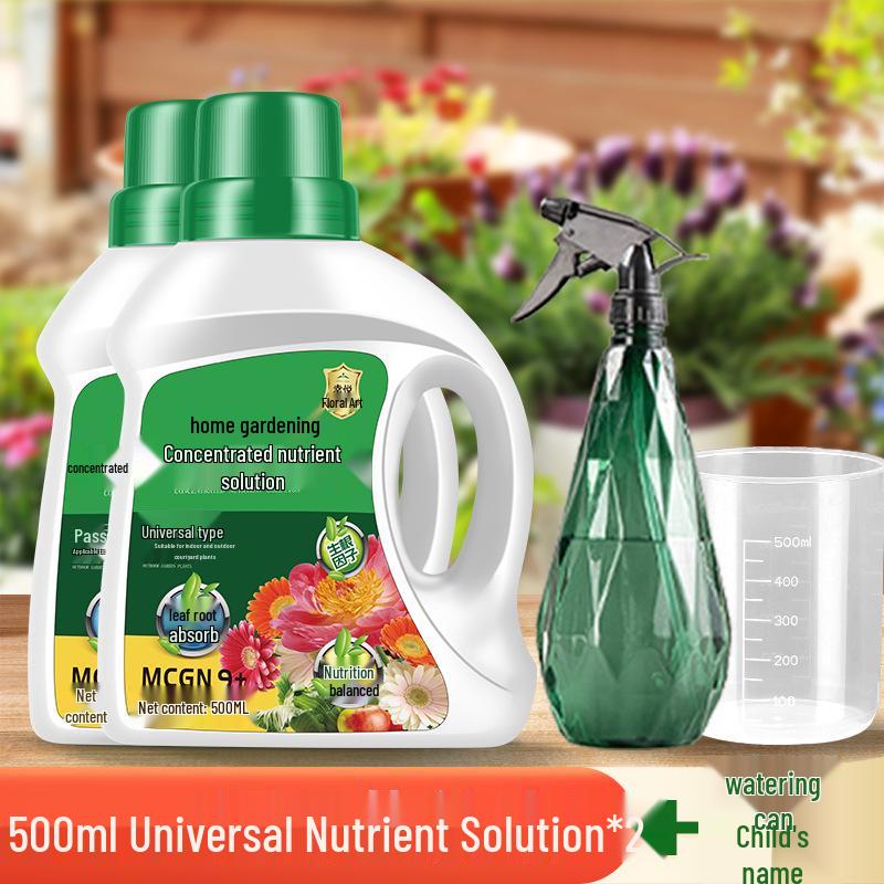 General-Purpose Hydroponic Nutrient Solution for Indoor Flowers and Green Plants