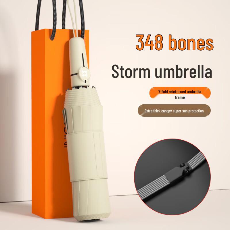 BaoDiNi Fully Automatic UV Protection Double Umbrella