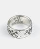 Sheen666 F Pattern Silver Ring (A Type)