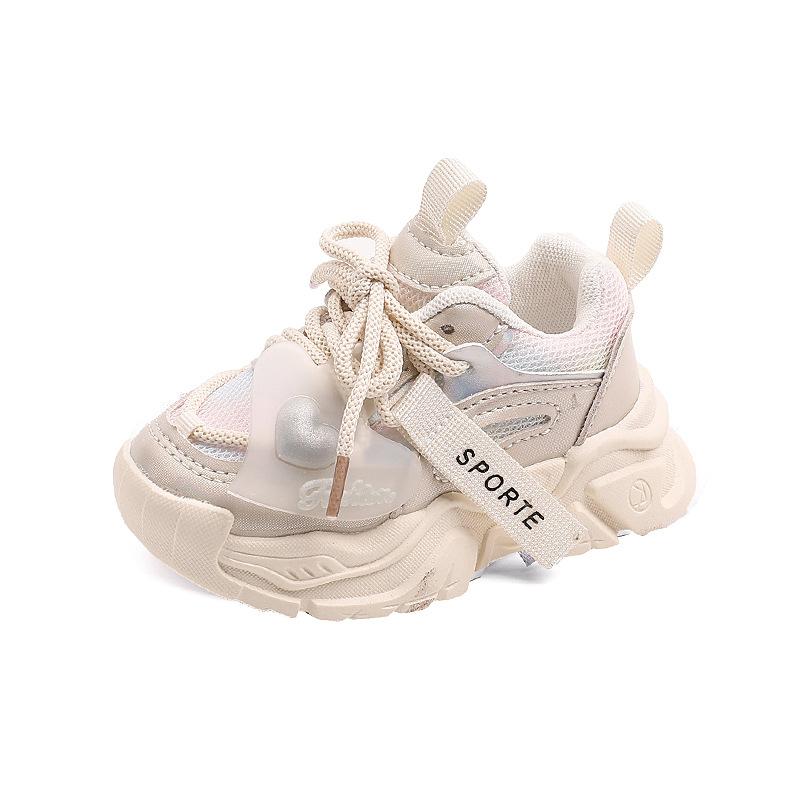 

Girl Child Sport Shoe Spring Mesh Breathable Toddlers School Running Sneakers Fashion Non-slip Kids Boys Basketball Shoes 21
