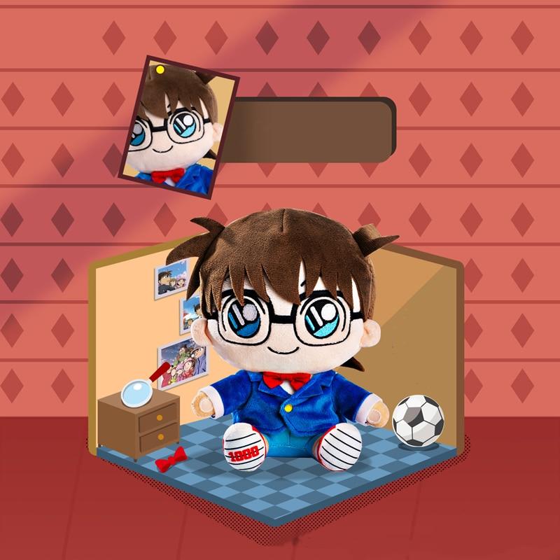 Non-Toxic 20Cm Cartoon Anime Detective Conan Phantom Thief Kidd Doll Plush Toy Collection Doll Ornament Doll Children'S Christmas Gift
