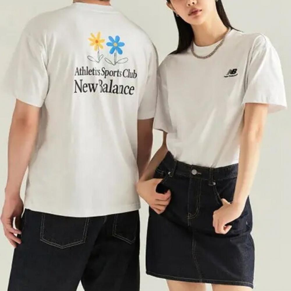

New Balance HeriTage Back Flower T shirT Nbned2a043 10 105