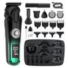 Waterproof electric shaver, household men's hair clipper, multi-functional electric nose hair trimmer set wholesale