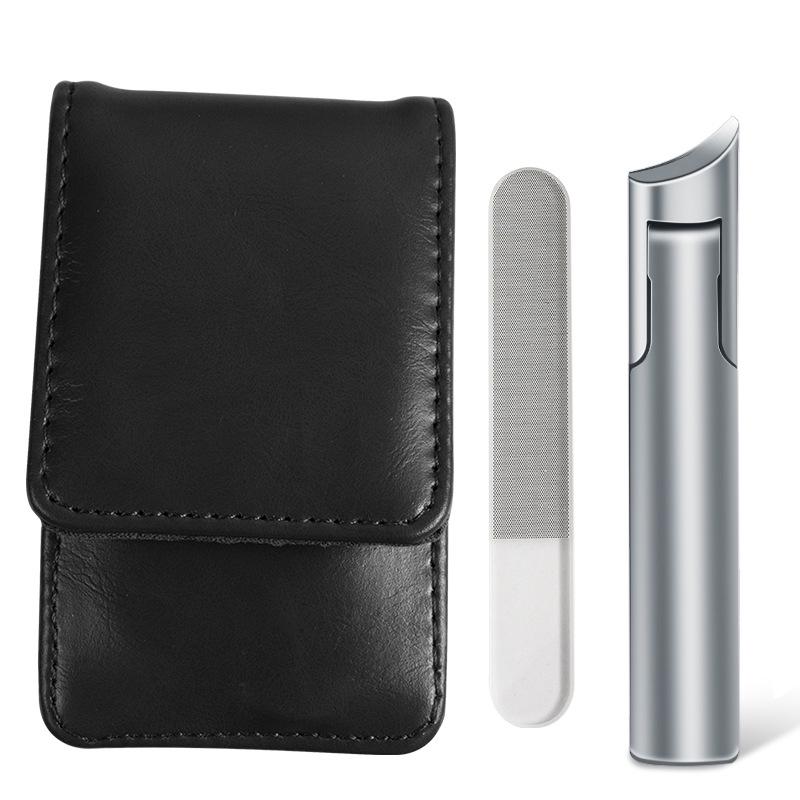 Anti-Splash Large Opening Nail Clipper Set with File for Thick & Hard Nails