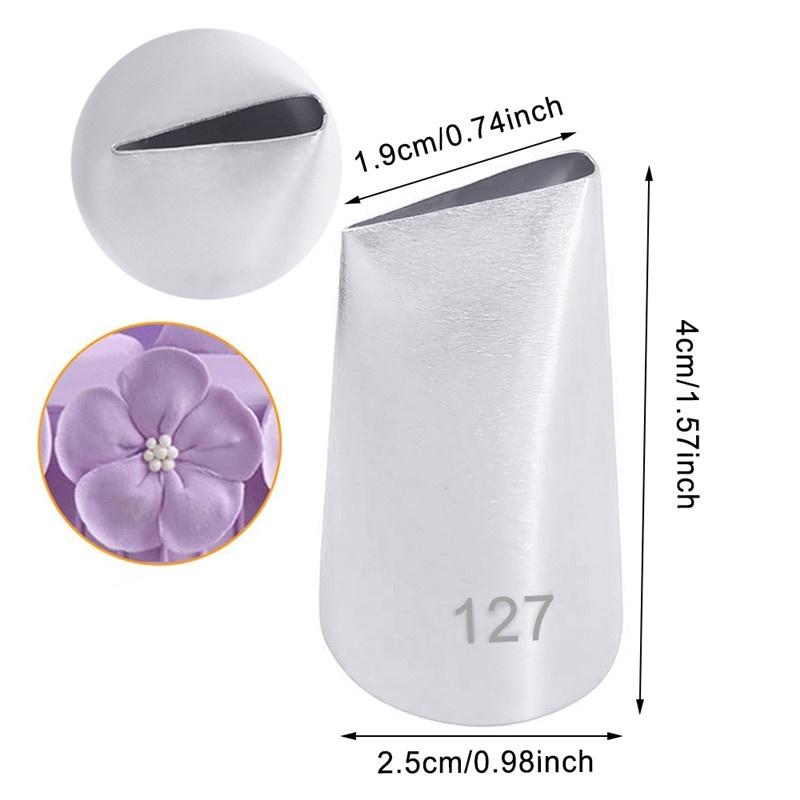 13 Styles Large Icing Piping Nozzles for Decorating Cake Baking Cookie Cupcake Piping Nozzle Stainless Steel Pastry Tips tools