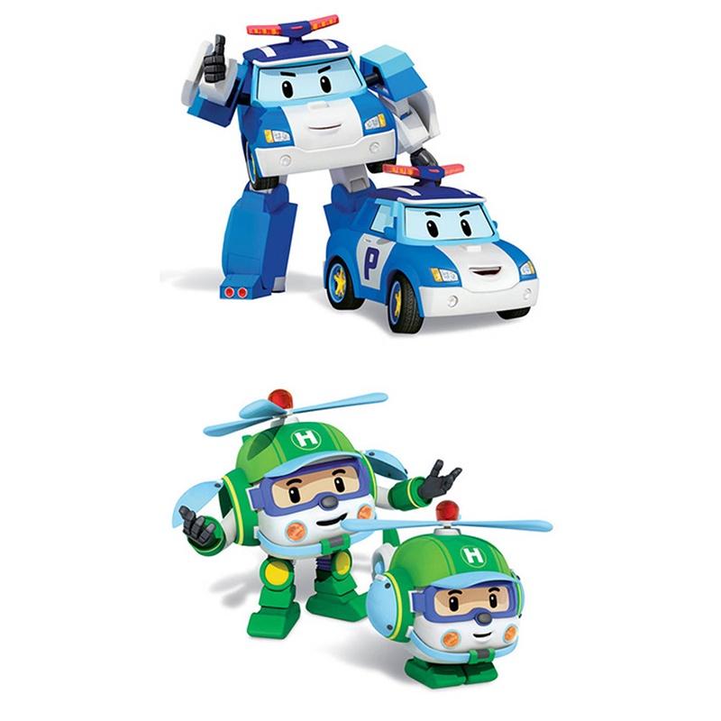 

Игрушка Робокар Поли Машинка Трансформер Инерционный Робот Детские Игрушки Машинки Фигурка Perley + Haley