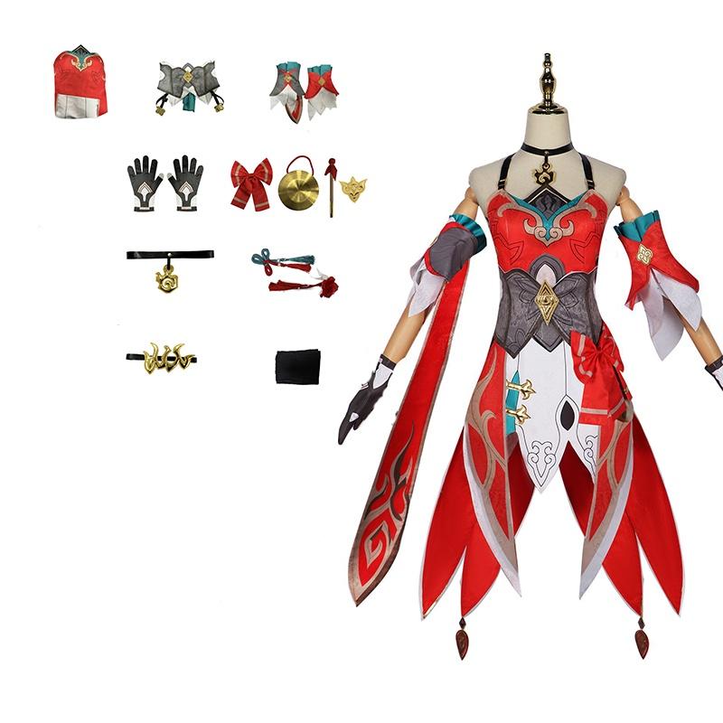 

Костюм Гвиневры из Honkai Rail Star Косплей Культурная вечеринка Девушки Женщина Макияж XXXL