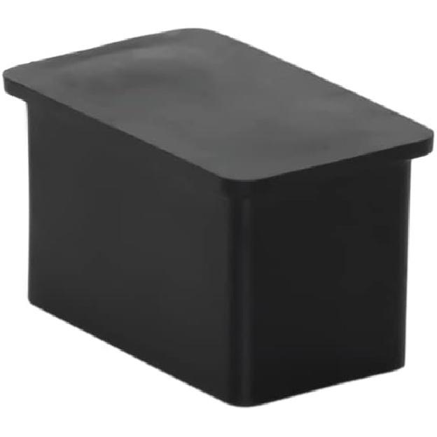 Flyshop 8Pcs Rectangle Chair Leg Caps Non-Scratch PVC Chair Leg Floor Protectors Furniture Table Covers, 13/16" x 1-9/16", 20mm x 40mm