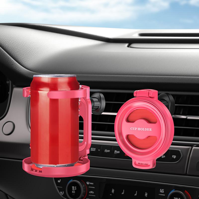 Car Cup Holder Tray Anti-Slip Anti-Noise Automotive Cup Holders Safe Driving Cup Holder Expander Drink Holder Space-Saving For