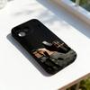 Gun AK47 Rifle M4A1 Cool Phone Case For iPhone 11,12,13,14,15,16,17,Pro,Max,Plus,E,SE4,Air,Mini Black Soft Cover