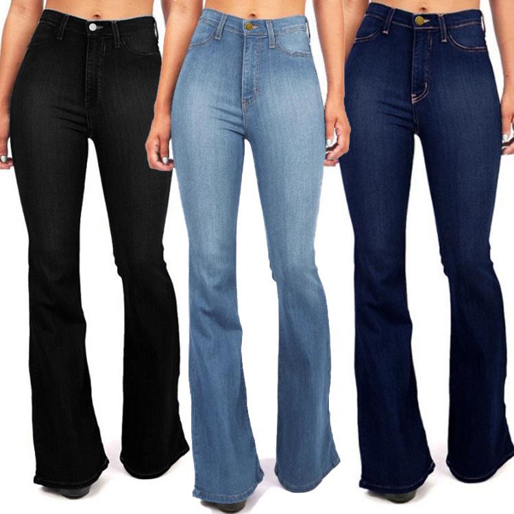

Slimming High Waist Women s Jeans - Slim Fit Horseshoe Pants XL