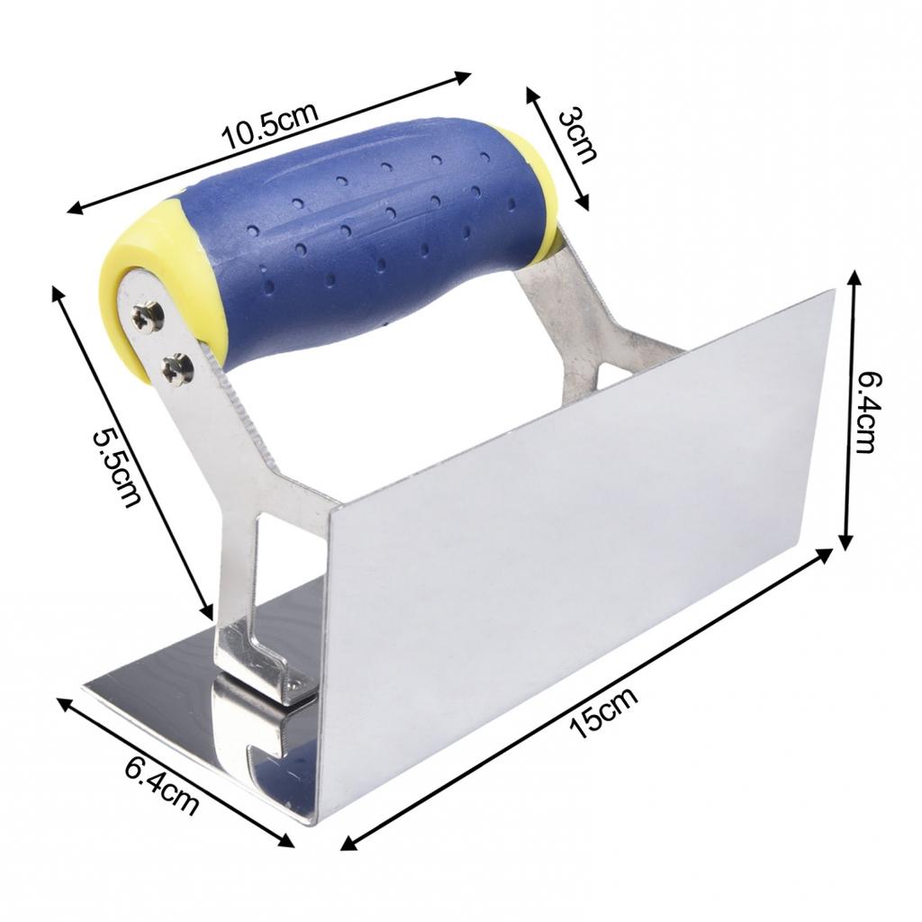 Superior Finish with Stainless Steel Tools for Flawless Concrete Edging
