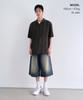 Musinsa Standard Vertical Crochet Slit Neck Polo Shirt [Gunmetal]