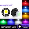 UHUASENG 6PCS T3 T4.2 T4.7 T4 Bulb Instrument Meter Led Dashboard Car Neo Wedge Switch Radio Warning Indicator Panel Lamp Lights License Plate Lights