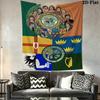 Celtic Football Club Wall Tapestry Aesthetic Wall Hanging Printed Fabric Blanket Decorative Tapestries for Bedroom Living Room Home Decor