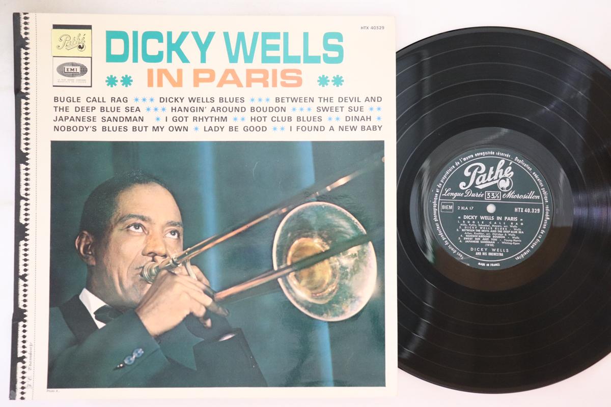 

LP Record DICKY WELLS - Dicky Wells In Paris HTX40329 PATHE France Jazz Used