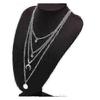 2025 Sun And Moon Necklace Layered Pendant For Women And Girls