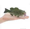 [Nekogamiyama] Black Bass, Largemouth Bass, River Fish, Lake Fish, Figurine Model, Miniature Ornament, Interior Decor, Collectible Model