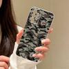 Camouflage  Phone Case Transparent Silicone Soft For Samsung S25,S24,S21,S22,S23,S30,Ultra,S20,Plus,Fe