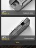 Titanium Double Tube High-Frequency Emergency Whistle for Outdoor Use