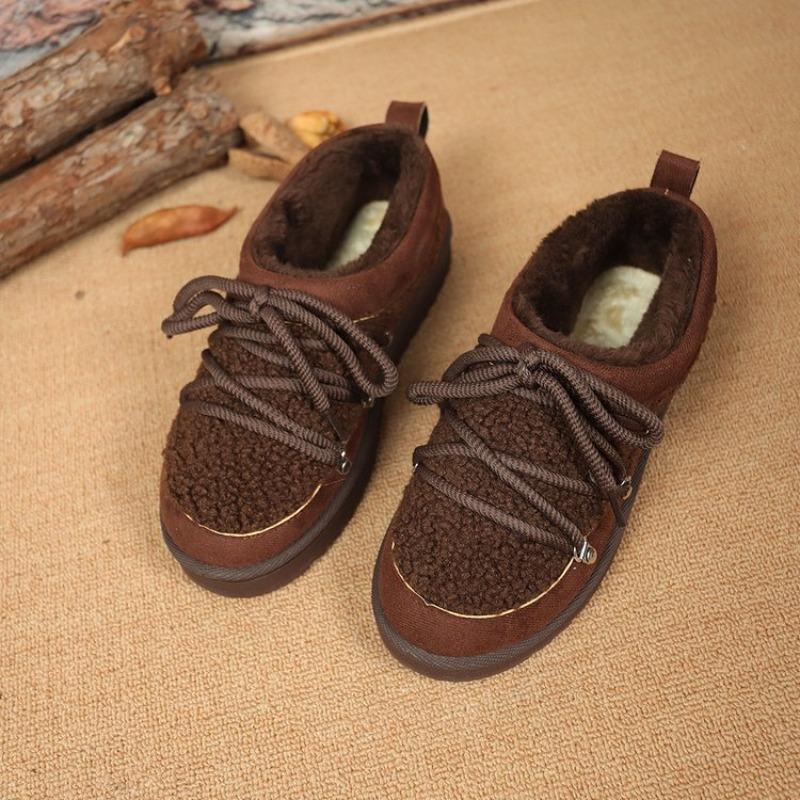 Fashion Large Size Thick Soled Cotton Shoes Snow Boots For Women in Winter 2025, New Fashionable Sports and Leisure Snow Boots for Women