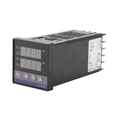 Regulátor teploty Digitálny termostat 0℃~1300℃ Alarm REX-C100 Digitálny LED PID Regulátor teploty Kit AC110V-240V Regulátor teploty