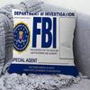 Polizei FBI Kissenbezug Sofakissenbezug Heimzimmer Dekoration Kindergeschenk