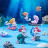 Floating Mermaid Ornament for Aquarium Magical Fish Tank Decor Vibrant Colors Unique Sculpture Aquarium Landscape Accessory