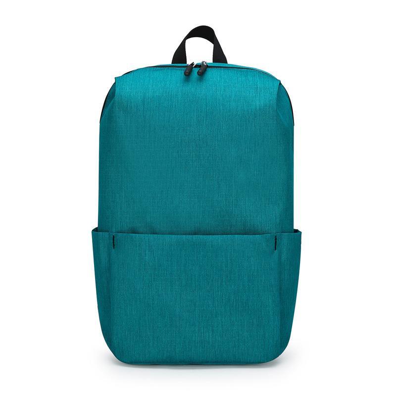 Oxford Fabric Backpack Lightweight Large Capacity Wear Resistant Casual Daypack for Hiking Camping Trip