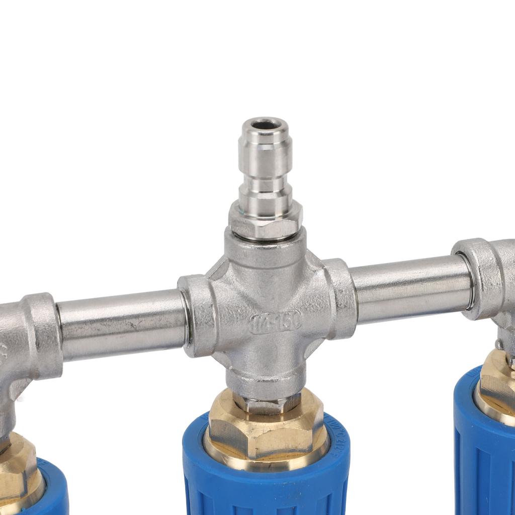 Trojitá Turbo Tryska 1/4 palce Rychlospojka 4000PSI Rotující Tryska Tlakové Myčky pro Čištění Zahrady Auta Cesty
