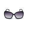 Women's Oversized Square Sunglasses Black Frame Gradient Lens High-Quality UV Protection Fashion Eyewear For Daily & Beach