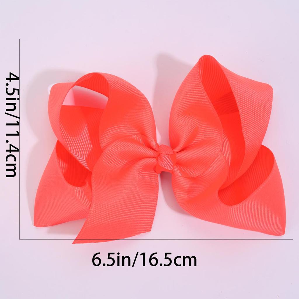 New Solid Bows Hair Clips For Girls Handmade Grosgrain Ribbon Bow Hairpins Children Barrettes Fashion Boutique Hair Accessories