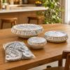 Set di Coperchi Alimentari in Foglio di Alluminio Usa e Getta Involucri Flessibili per Conservazione e Preservazione degli Alimenti Adatti a Varie Dimensioni e Forme di Contenitori