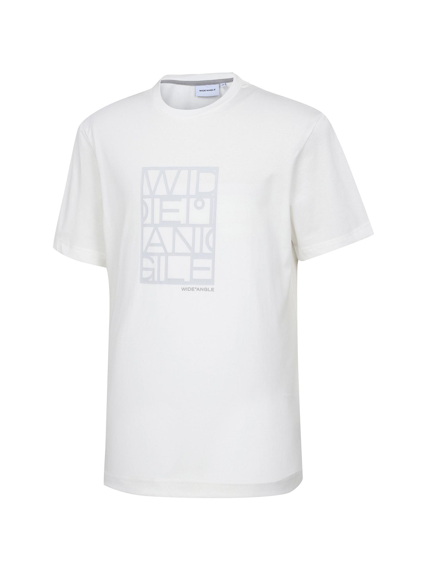 Wide Angle Co Essential Round T-Shirt M_White White/05(100)
