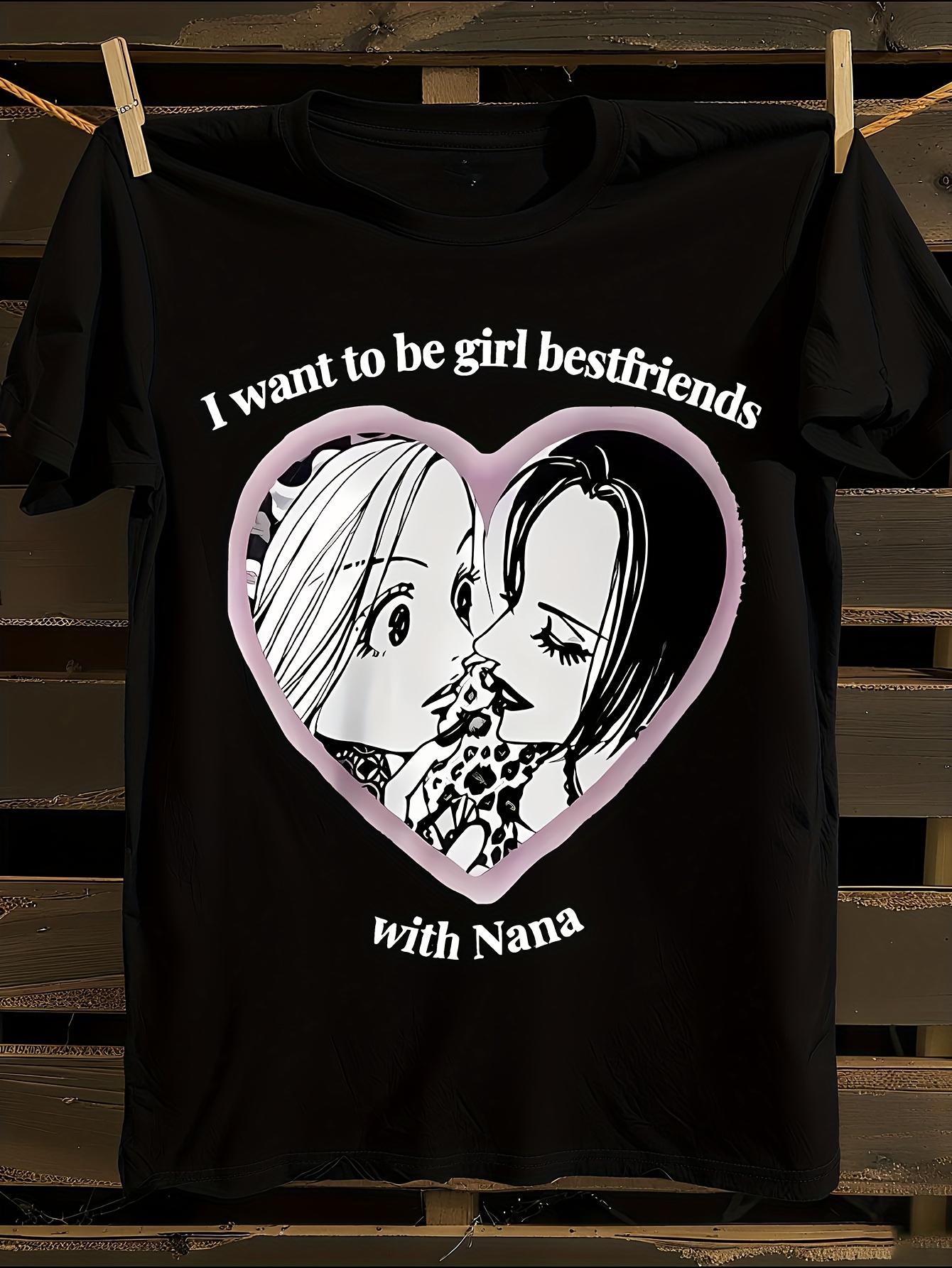 WoHarajuku Anime Tshirt Anime Nana Osaki Tshirt XXXXL