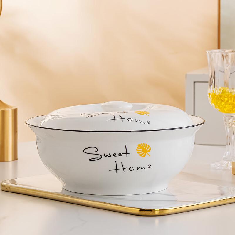 Hao Ya Jingdezhen European Style Ceramic Soup Pot