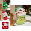 Soft And Cozy Christmas Plush Figures Including Santa Elf Penguin And Star